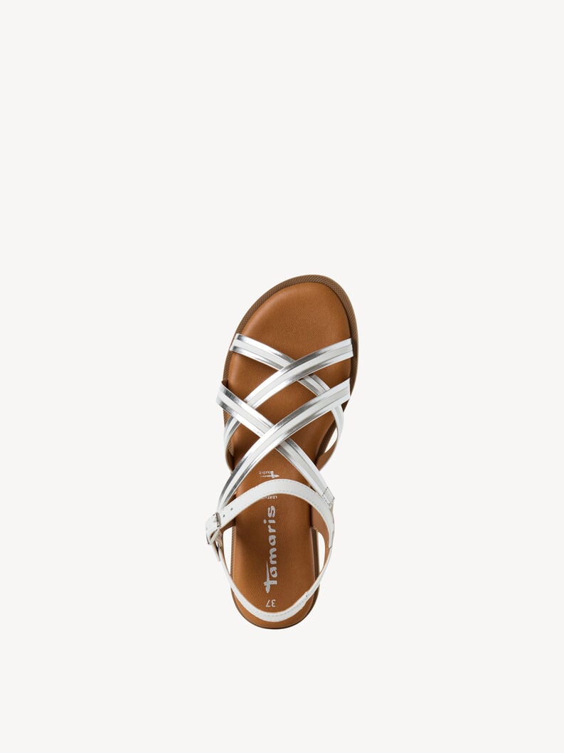 sandalo bianco 1-28108-44-197 compra tamaris sandali online