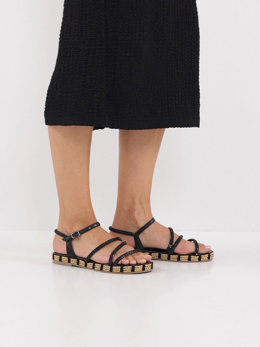 sandalo nero 1-28114-44-001 compra tamaris sandali online