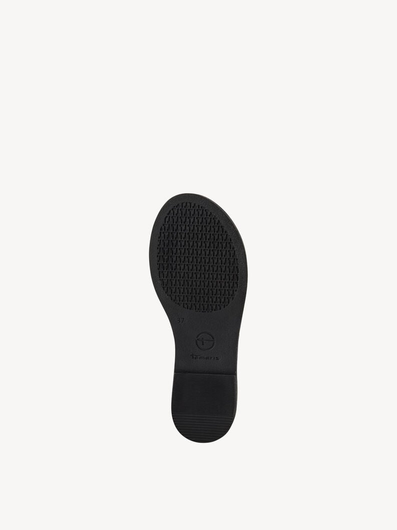 sandalo in pelle - nero 1-28115-44-007 compra tamaris sandali online