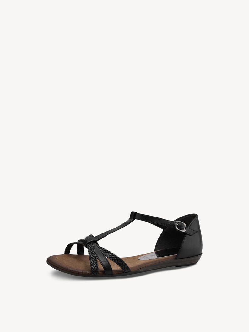 sandalo nero 1-28137-42-001 compra tamaris sandali online