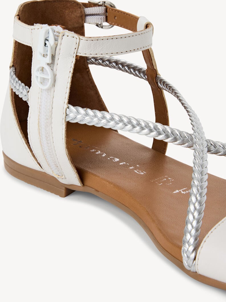 sandalo bianco 1-28138-44-197 compra tamaris sandali online
