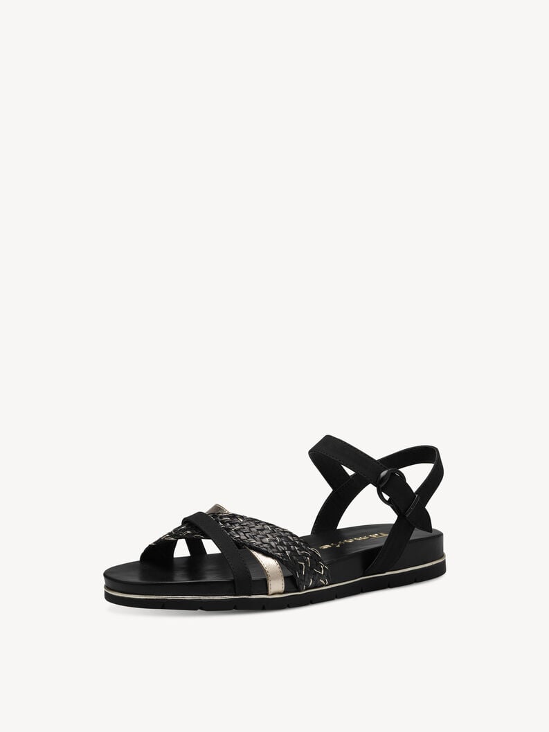 sandalo nero 1-28145-42-098 compra tamaris sandali online