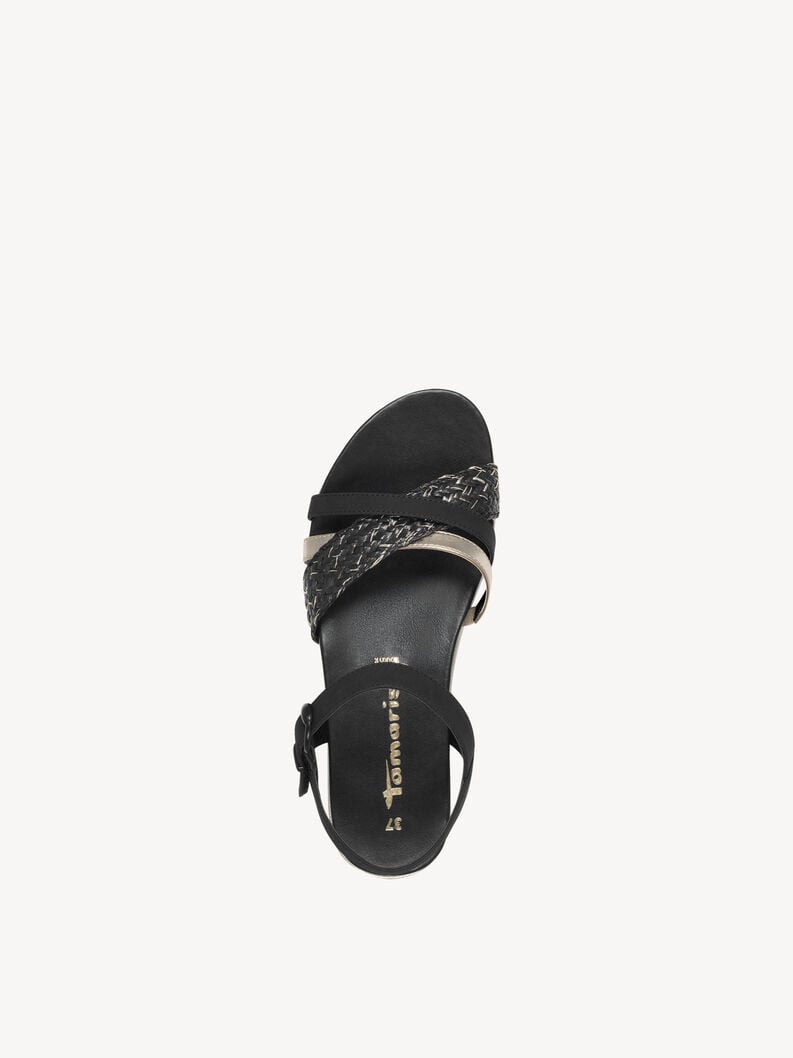 sandalo nero 1-28145-42-098 compra tamaris sandali online