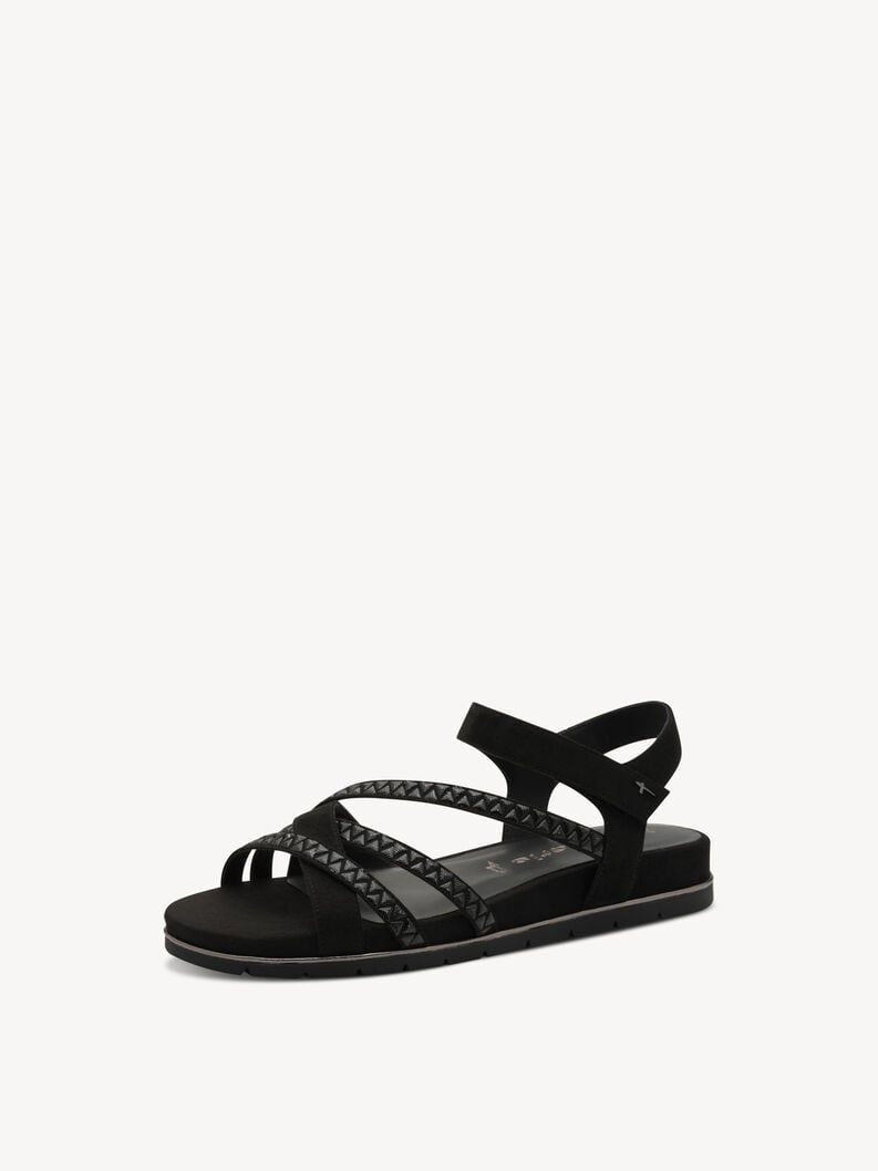 sandalo con tacco - nero 1-28152-44-001 compra tamaris sandali online