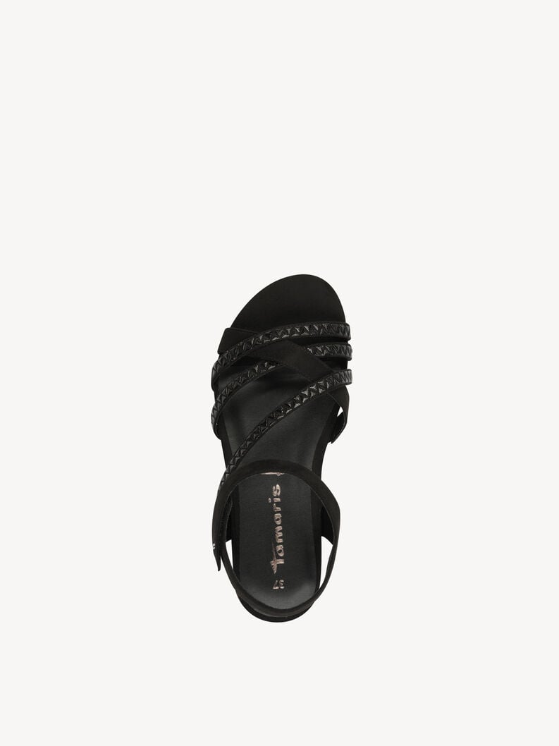 sandalo con tacco - nero 1-28152-44-001 compra tamaris sandali online