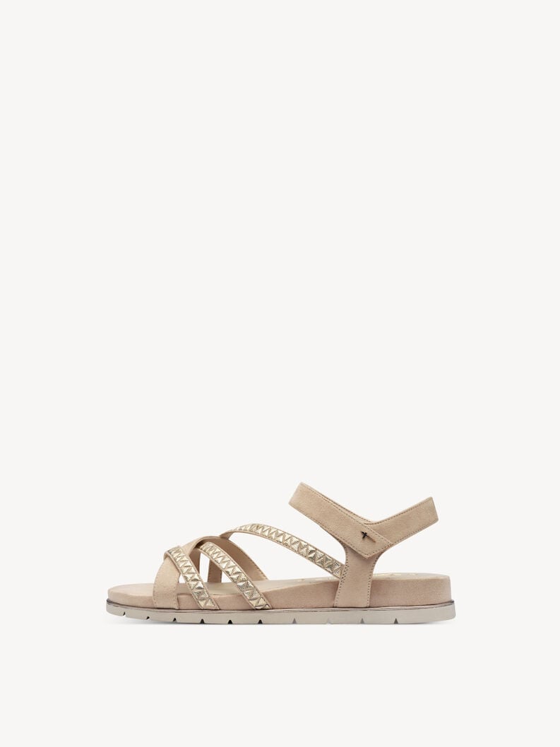 sandalo con tacco - beige 1-28152-44-425 compra tamaris sandali online