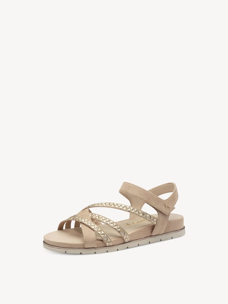 sandalo con tacco - beige 1-28152-44-425 compra tamaris sandali online