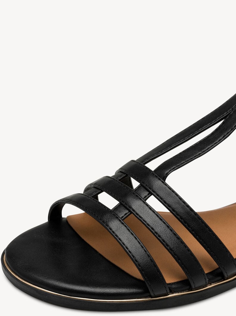 sandalo nero 1-28157-44-001 compra tamaris sandali online