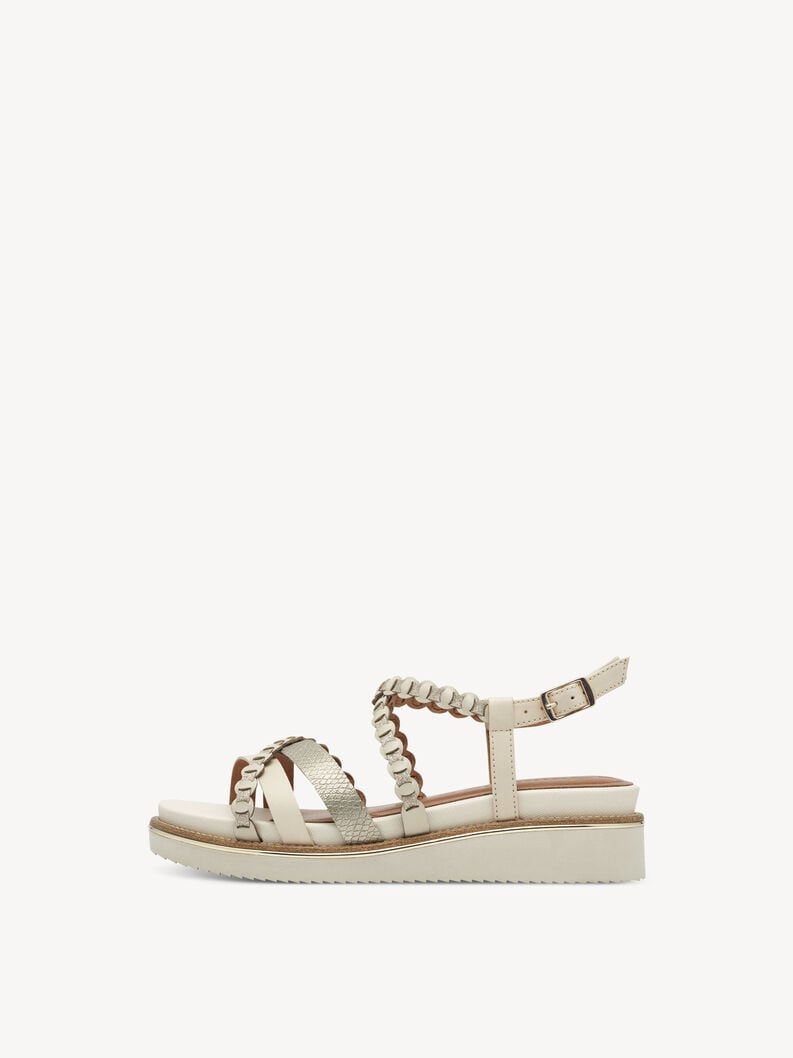 sandalo con tacco - beige 1-28207-44-418 compra tamaris sandali online