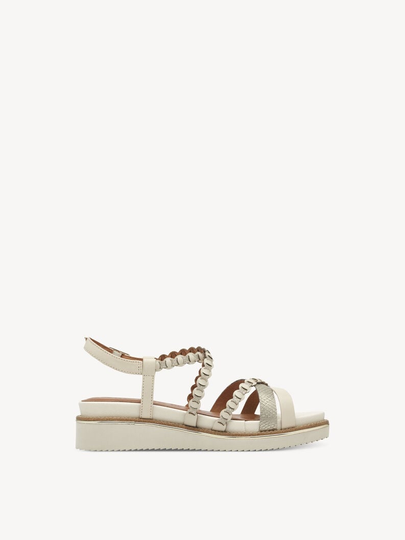 sandalo con tacco - beige 1-28207-44-418 compra tamaris sandali online