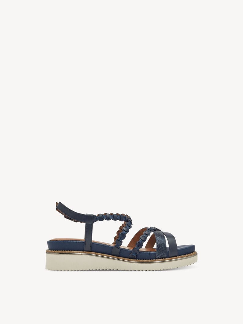 sandalo con tacco - blu 1-28207-44-805 compra tamaris sandali online