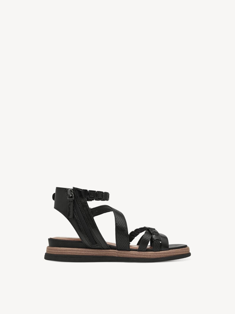 sandalo con tacco - nero 1-28210-44-001 compra tamaris sandali online