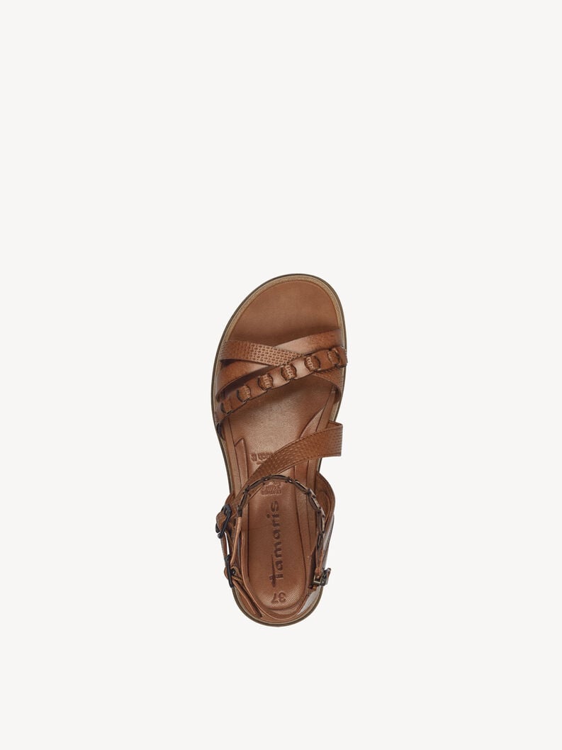 sandalo con tacco - marrone 1-28210-44-305 compra tamaris sandali online