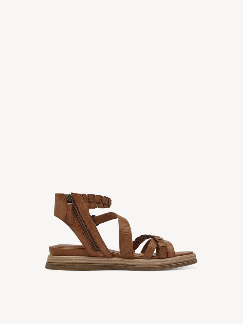 sandalo con tacco - marrone 1-28210-44-305 compra tamaris sandali online