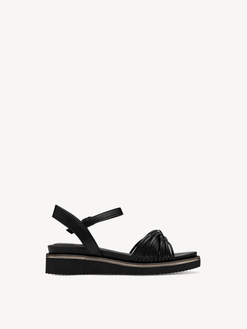 sandalo con tacco - nero 1-28218-44-001 compra tamaris sandali online