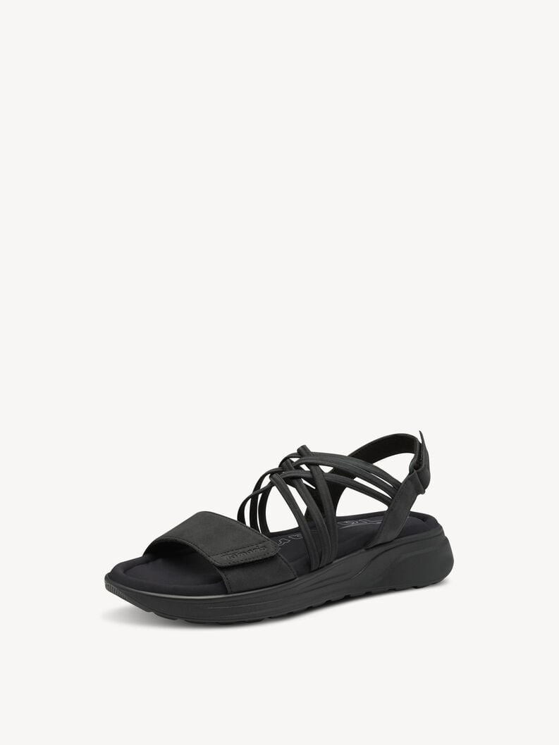 sandalo con tacco - nero 1-28223-44-001 compra tamaris sandali online
