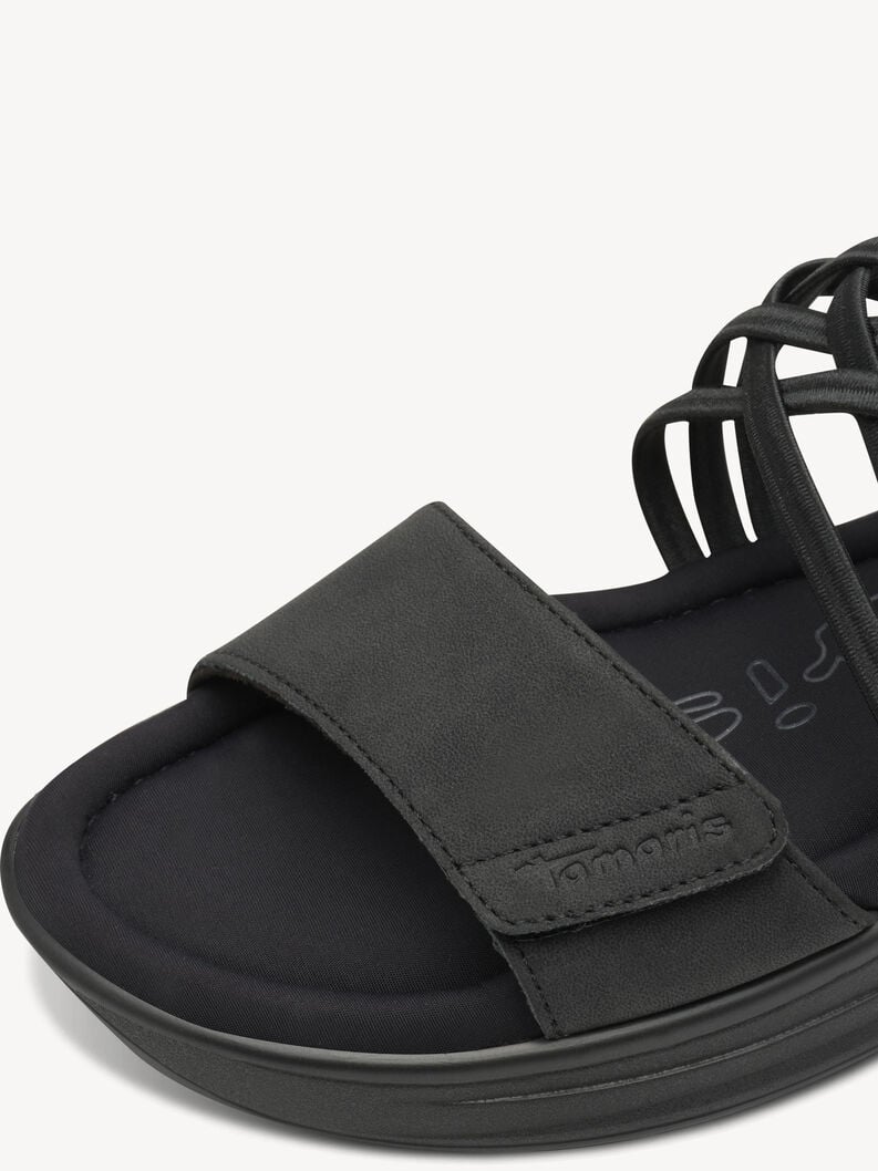 sandalo con tacco - nero 1-28223-44-001 compra tamaris sandali online
