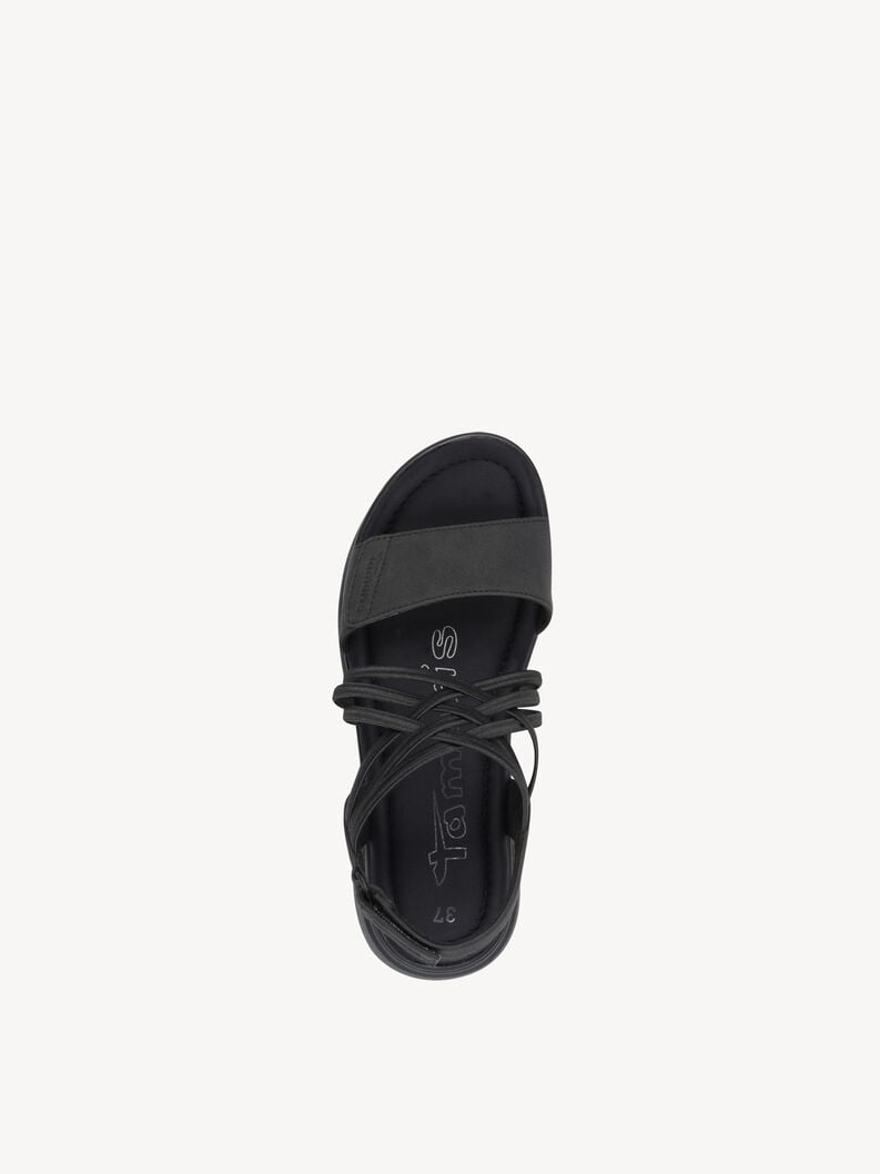 sandalo con tacco - nero 1-28223-44-001 compra tamaris sandali online