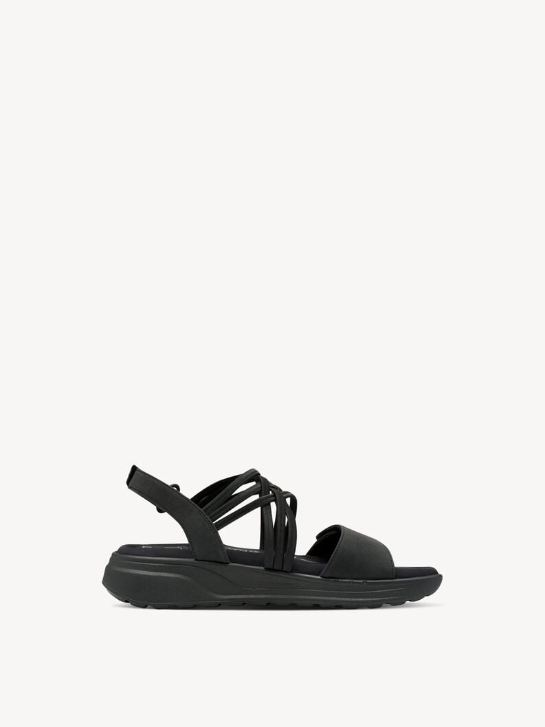sandalo con tacco - nero 1-28223-44-001 compra tamaris sandali online