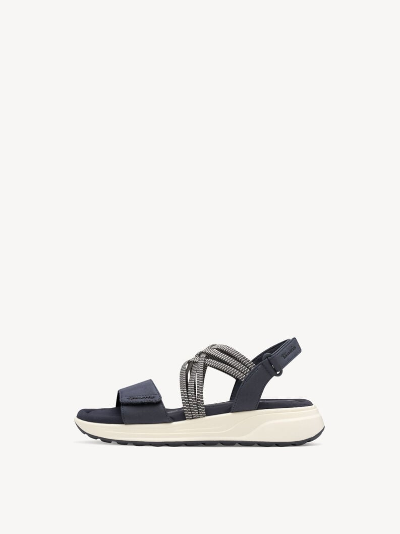 sandalo con tacco - blu 1-28223-44-805 compra tamaris sandali online