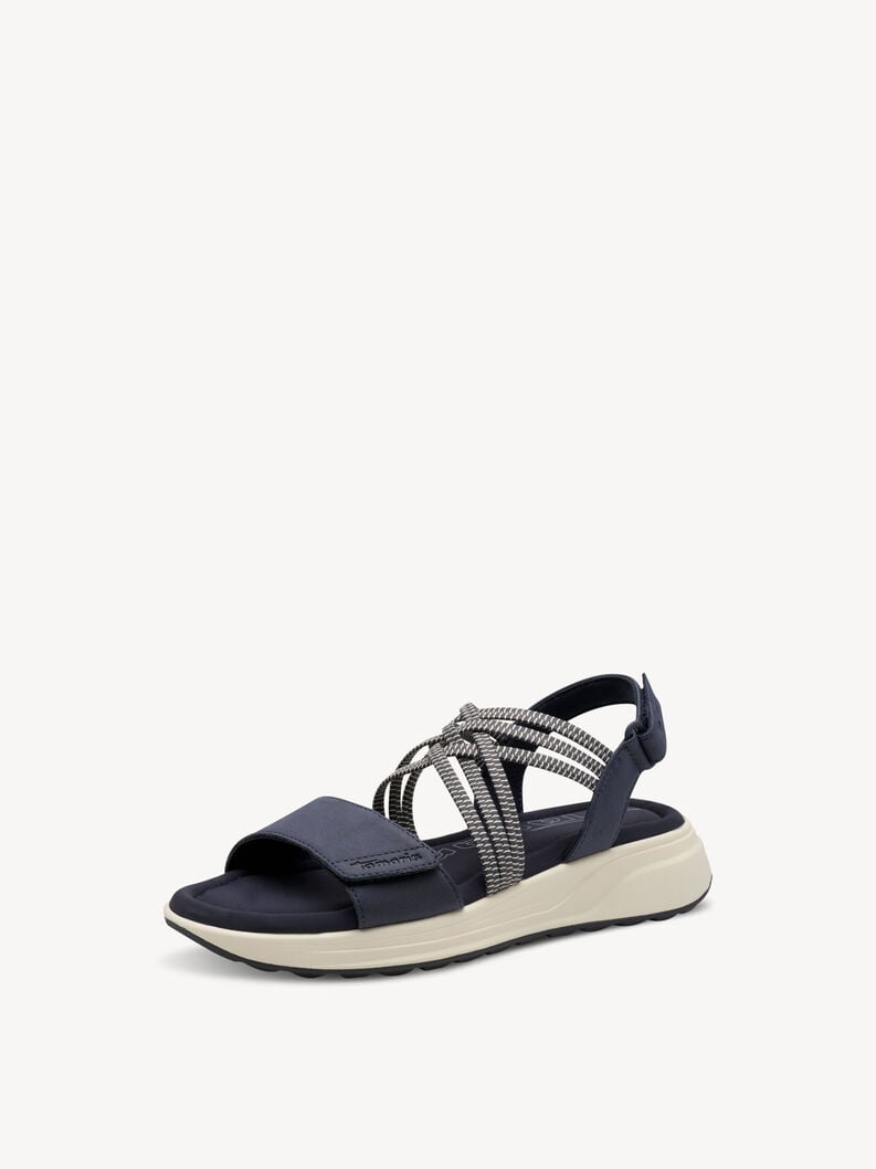 sandalo con tacco - blu 1-28223-44-805 compra tamaris sandali online