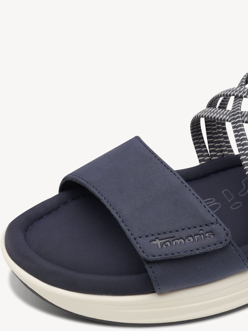 sandalo con tacco - blu 1-28223-44-805 compra tamaris sandali online