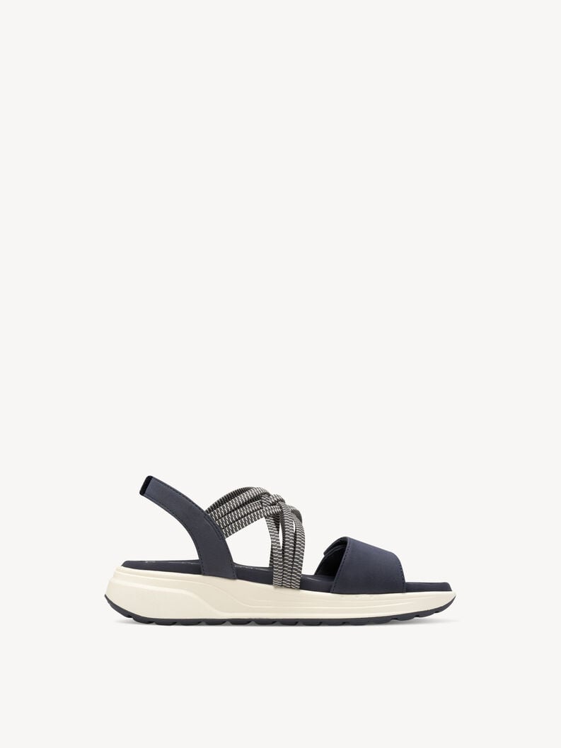 sandalo con tacco - blu 1-28223-44-805 compra tamaris sandali online