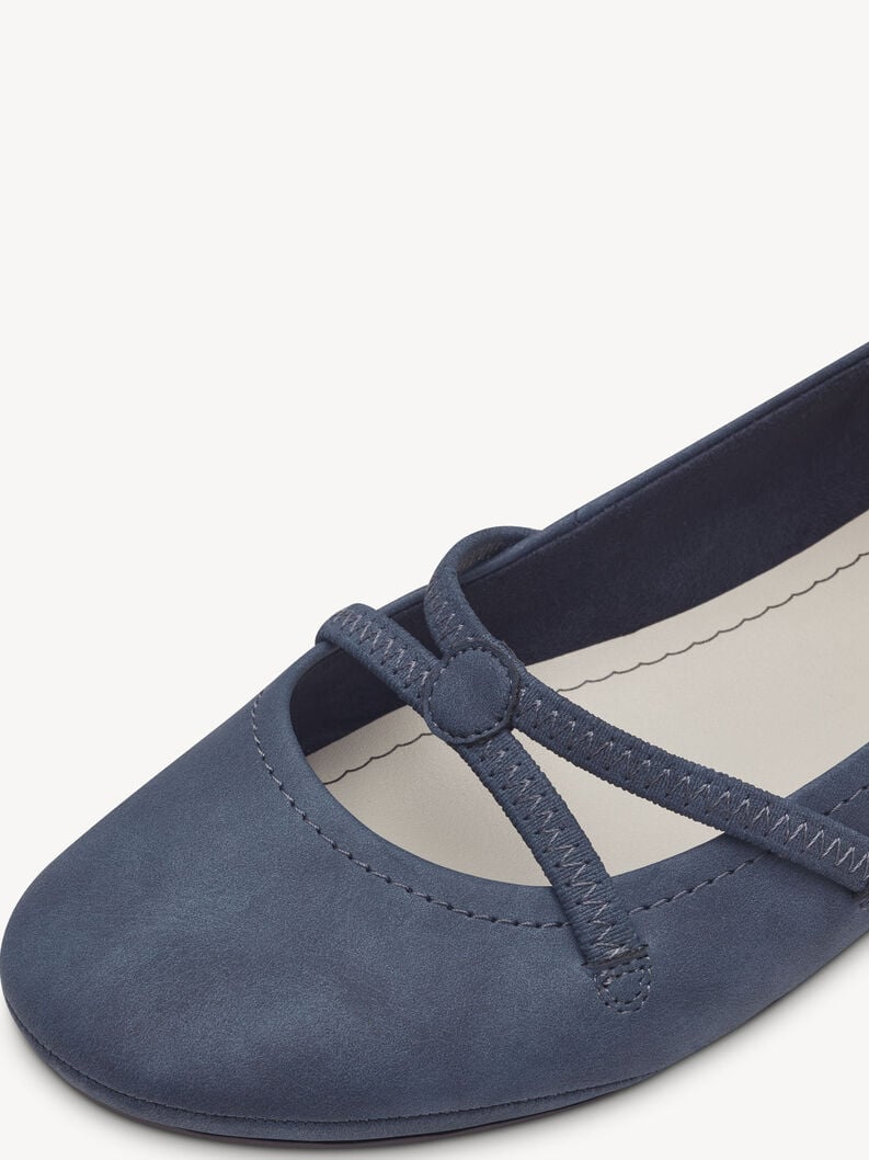 ballerina - blu 1-22110-42-805 compra tamaris ballerine online