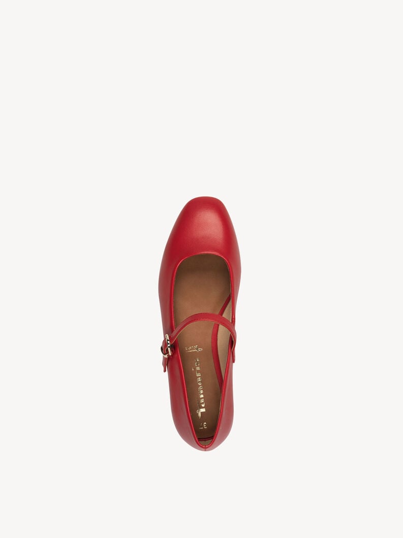 ballerina - rosso 1-22114-44-500 compra tamaris ballerine online