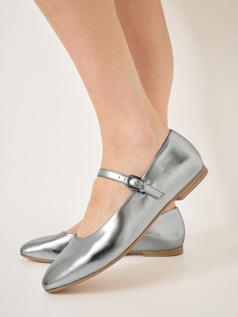ballerina - argento 1-22114-44-941 compra tamaris ballerine online