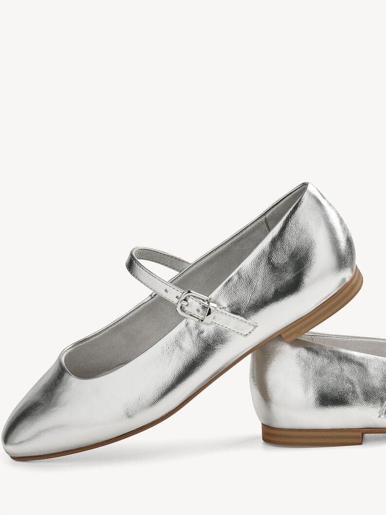 ballerina - argento 1-22114-44-941 compra tamaris ballerine online