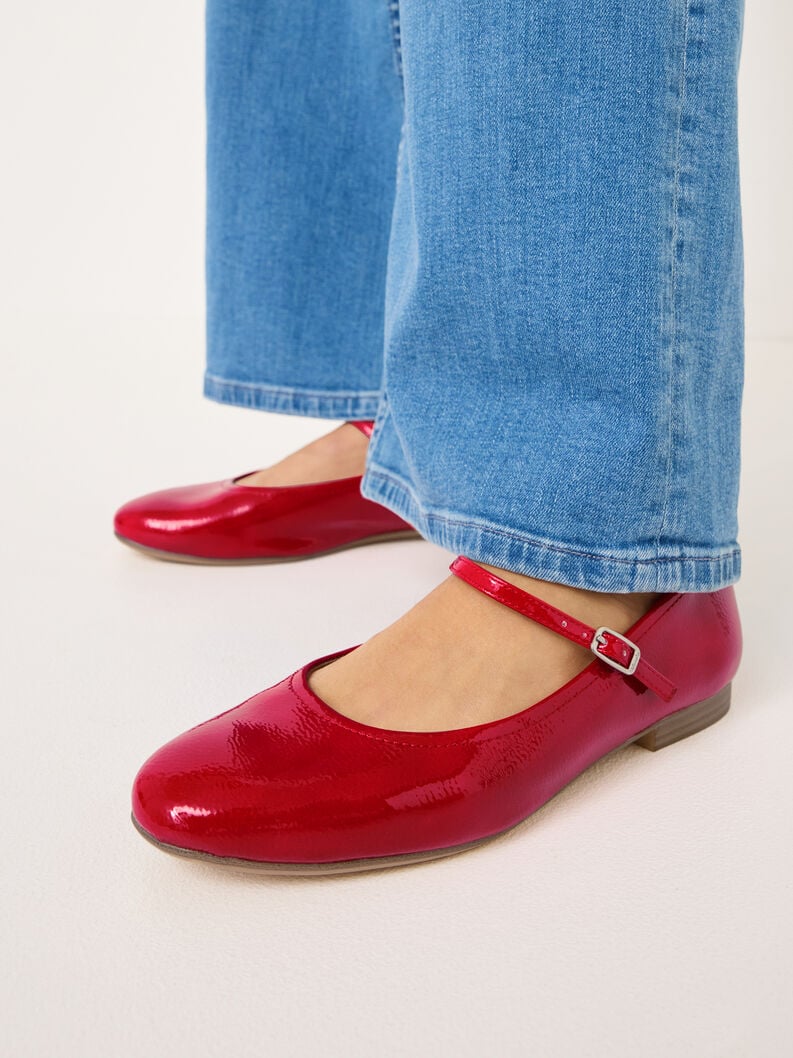 ballerina - rosso 1-22122-42-524 compra tamaris ballerine online