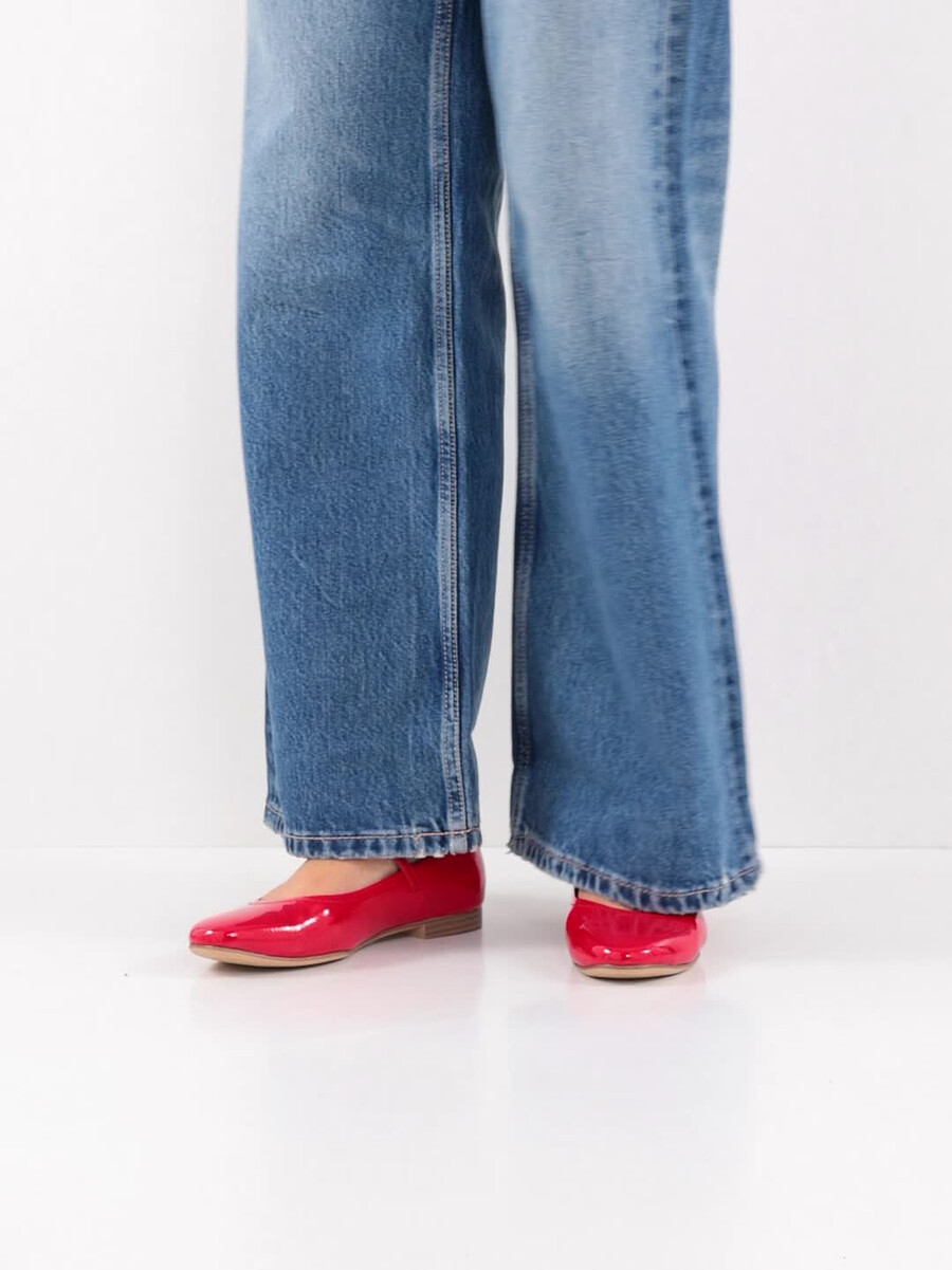 ballerina - rosso 1-22122-42-524 compra tamaris ballerine online