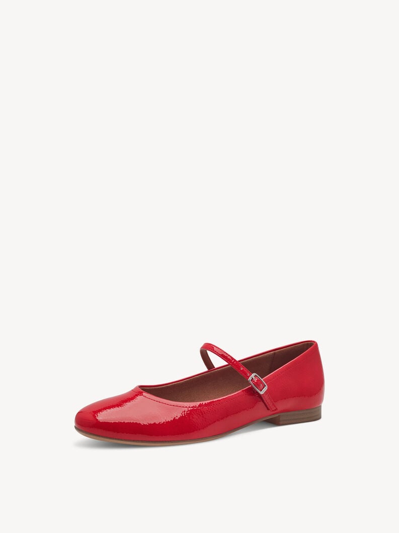 ballerina - rosso 1-22122-42-524 compra tamaris ballerine online