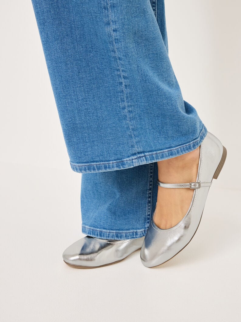 ballerina - argento 1-22122-42-941 compra tamaris ballerine online