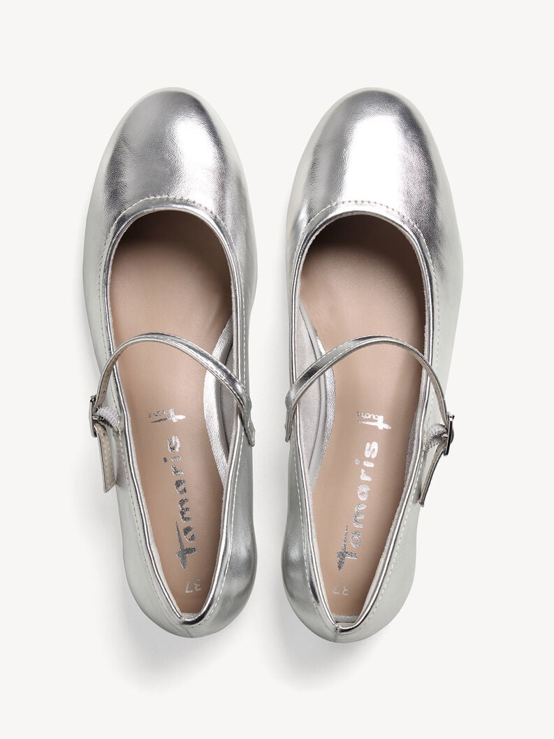 ballerina - argento 1-22122-42-941 compra tamaris ballerine online
