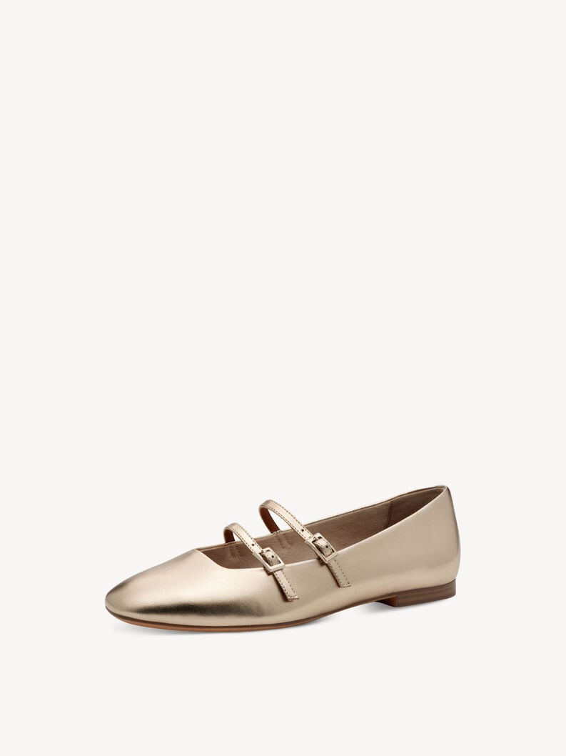 ballerina in pelle - metallizzato 1-22142-44-900 compra tamaris ballerine online