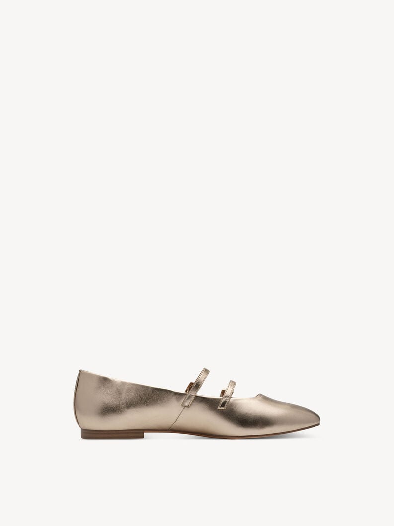 ballerina in pelle - metallizzato 1-22142-44-900 compra tamaris ballerine online