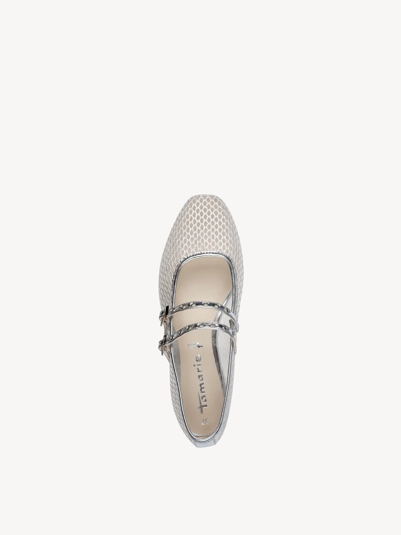 ballerina - argento 1-22143-44-941 compra tamaris ballerine online