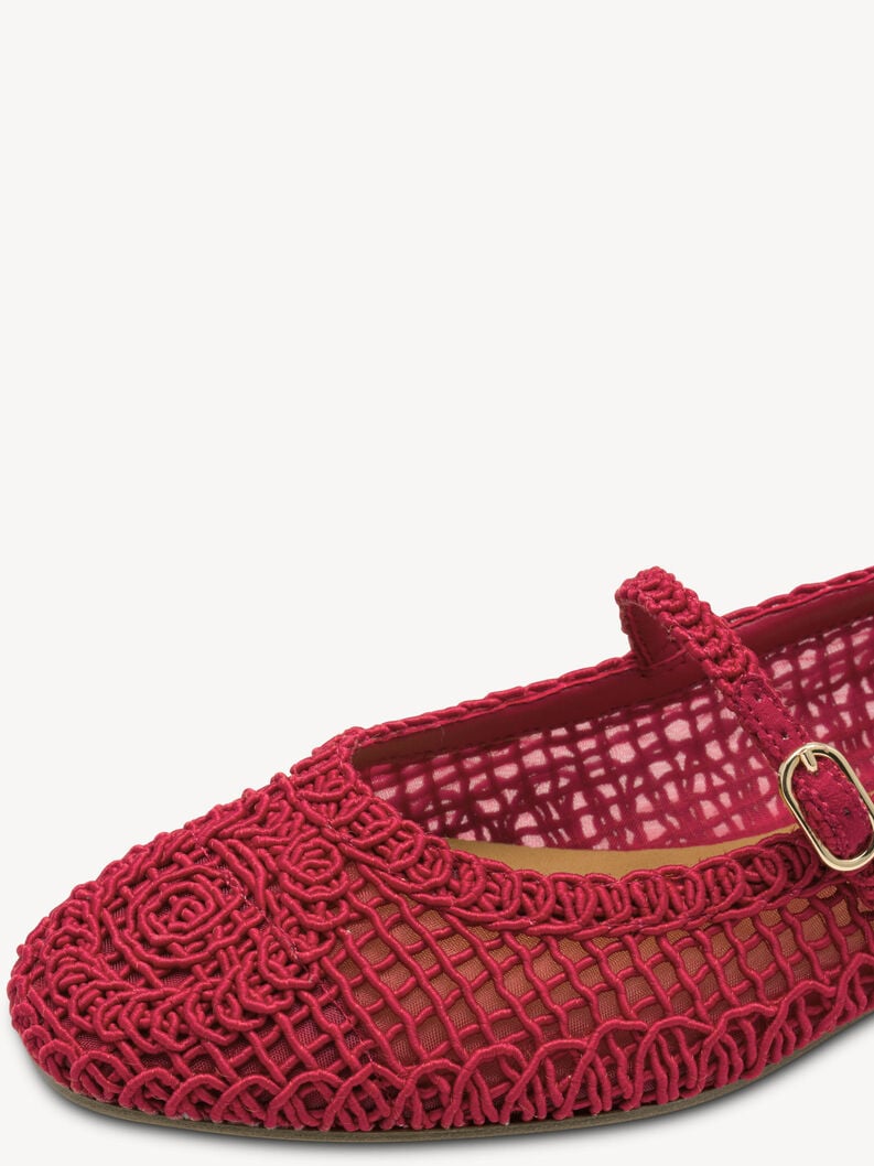 ballerina - rosso 1-22149-44-500 compra tamaris ballerine online