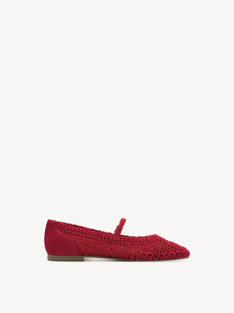 ballerina - rosso 1-22149-44-500 compra tamaris ballerine online