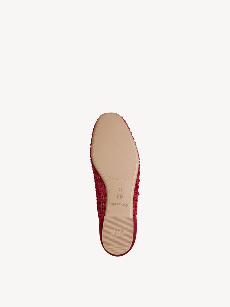 ballerina - rosso 1-22149-44-500 compra tamaris ballerine online