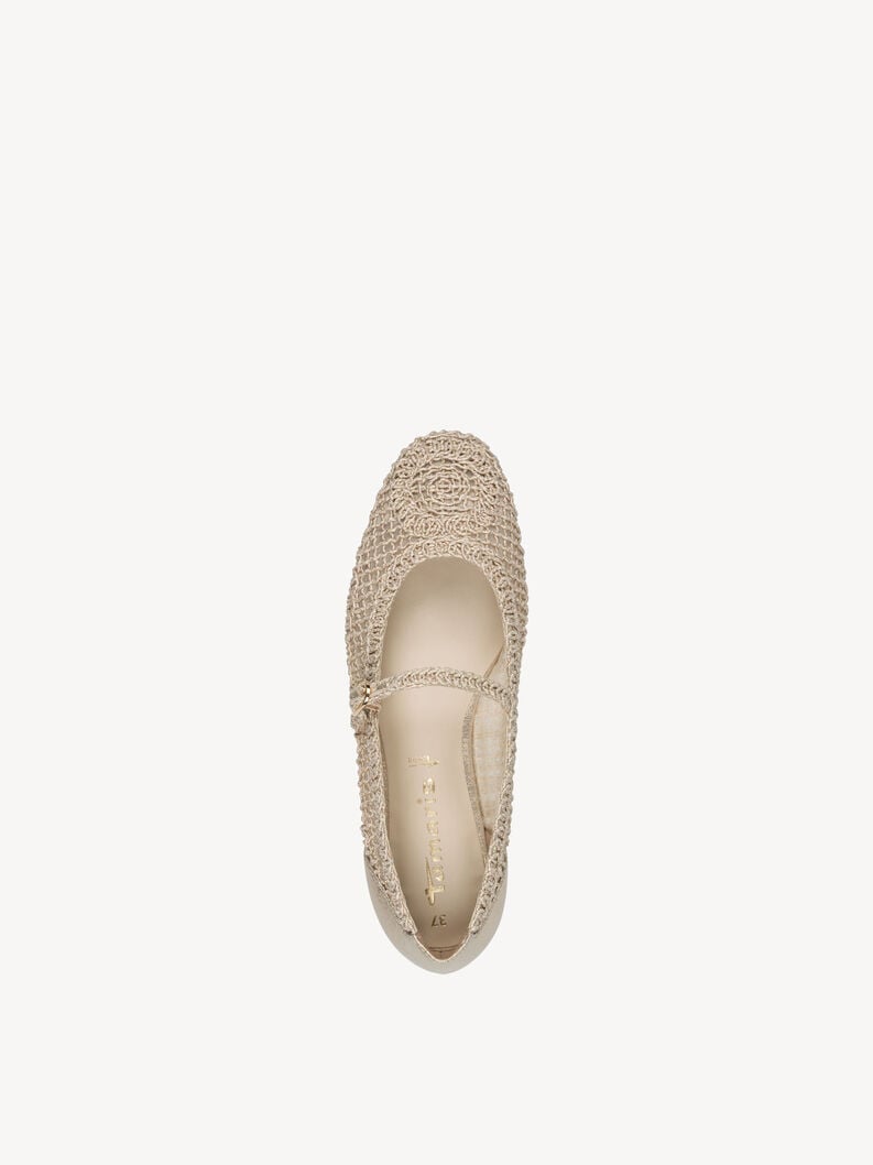 ballerina - oro 1-22149-44-933 compra tamaris ballerine online