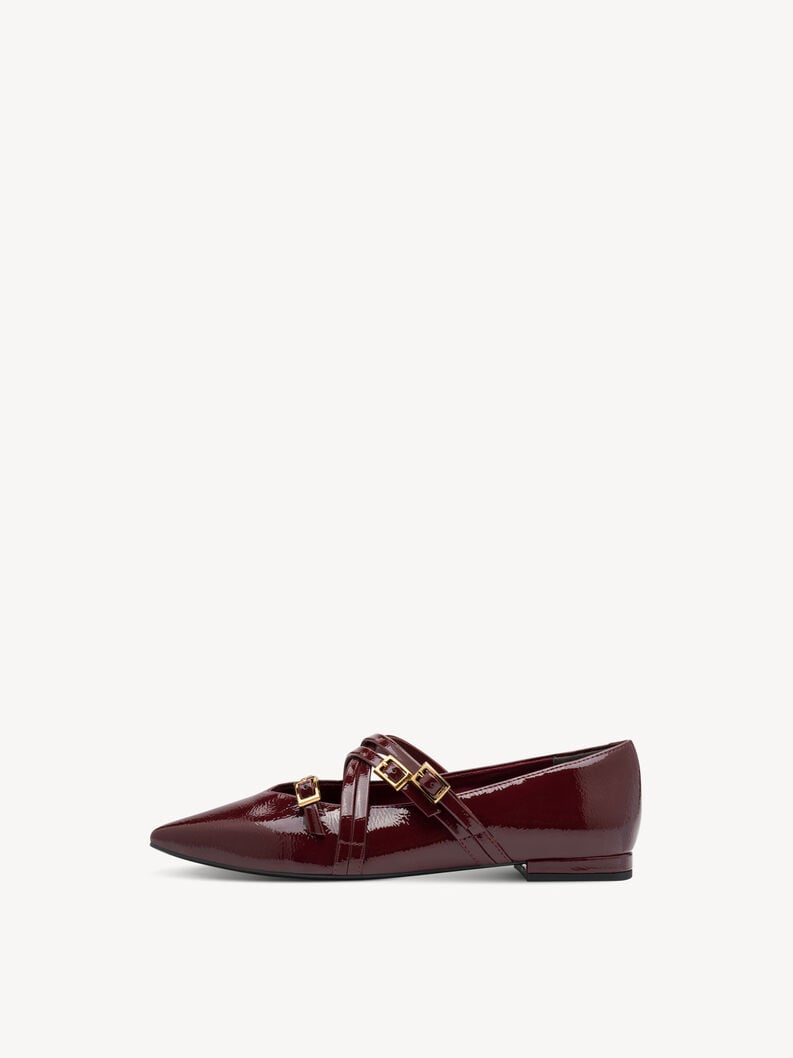 ballerina - rosso 1-22160-45-568 compra tamaris ballerine online