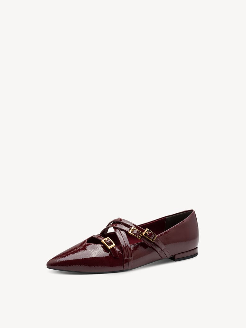 ballerina - rosso 1-22160-45-568 compra tamaris ballerine online