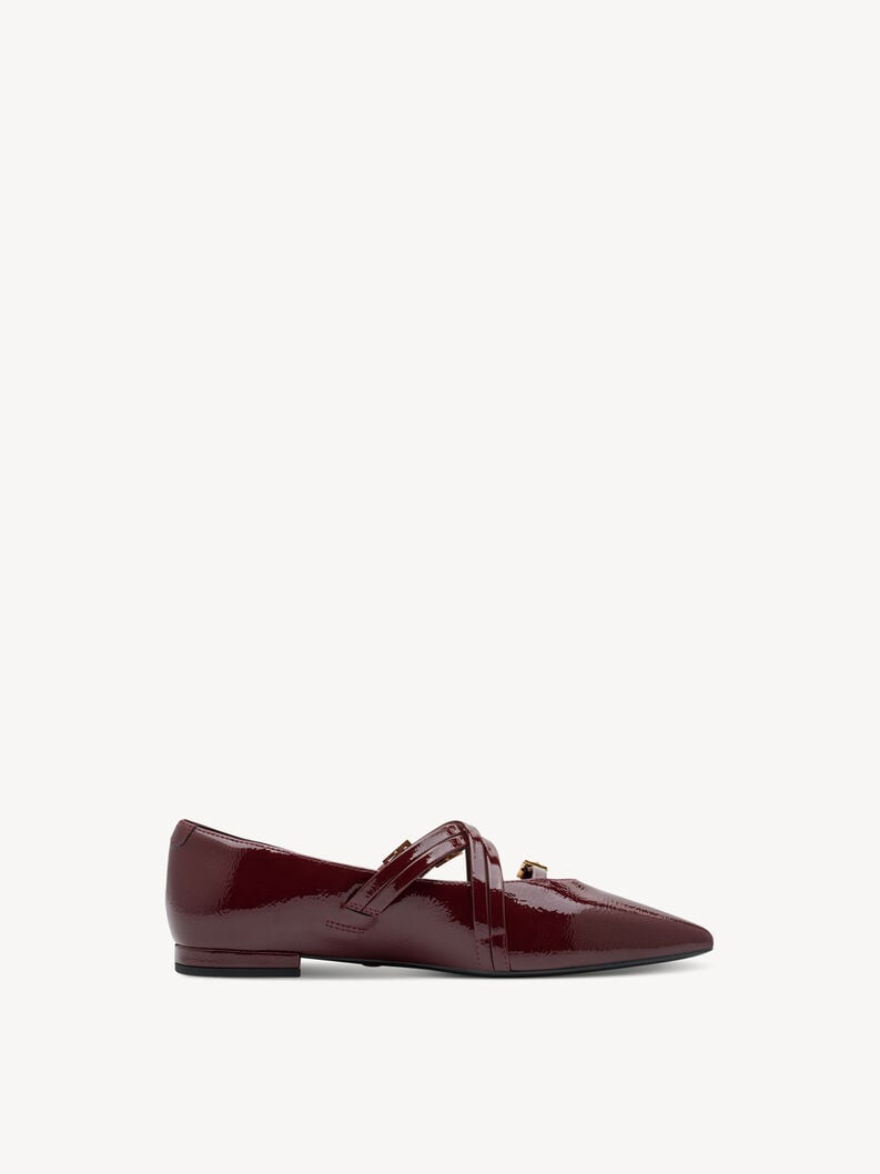 ballerina - rosso 1-22160-45-568 compra tamaris ballerine online