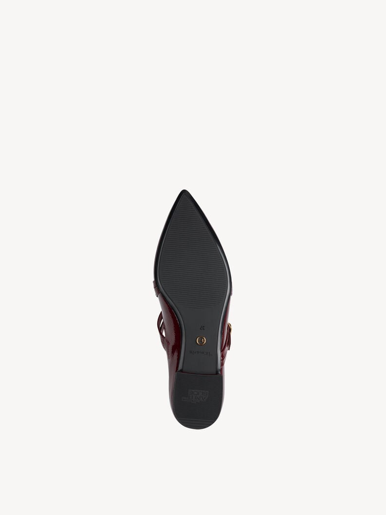ballerina - rosso 1-22160-45-568 compra tamaris ballerine online