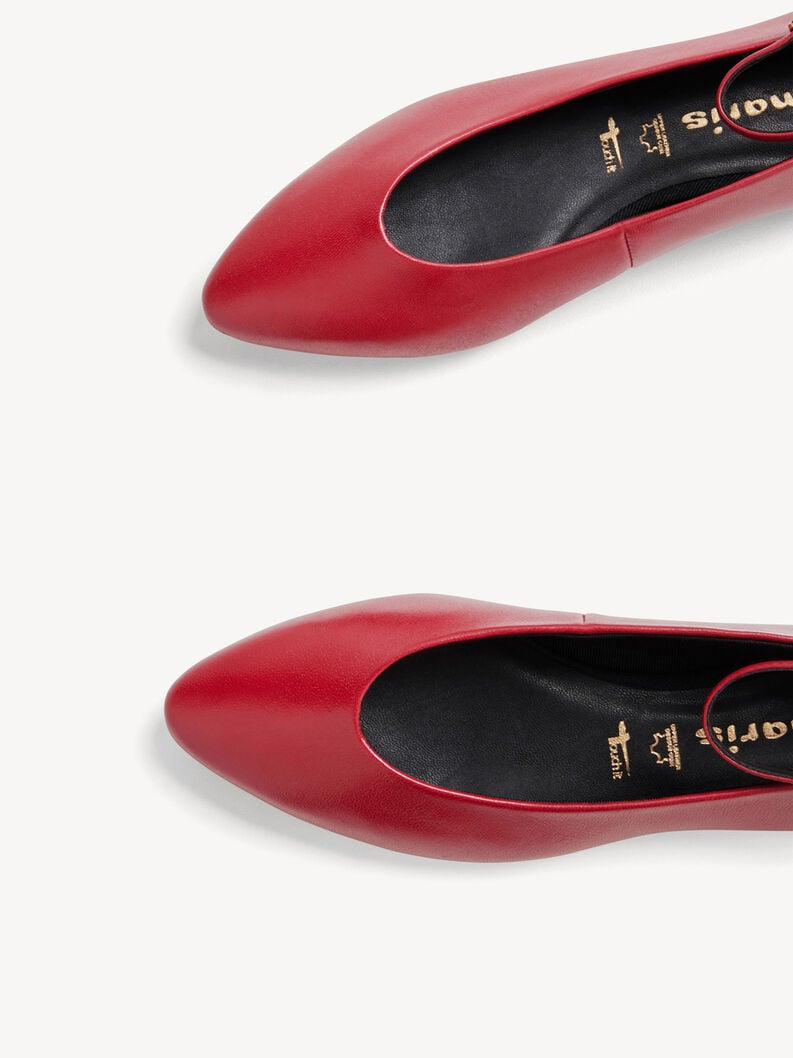 ballerina - rosso 1-22161-45-500 compra tamaris ballerine online