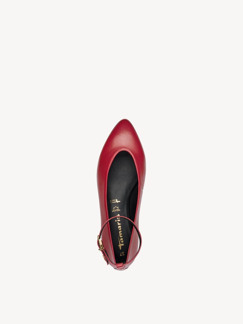 ballerina - rosso 1-22161-45-500 compra tamaris ballerine online