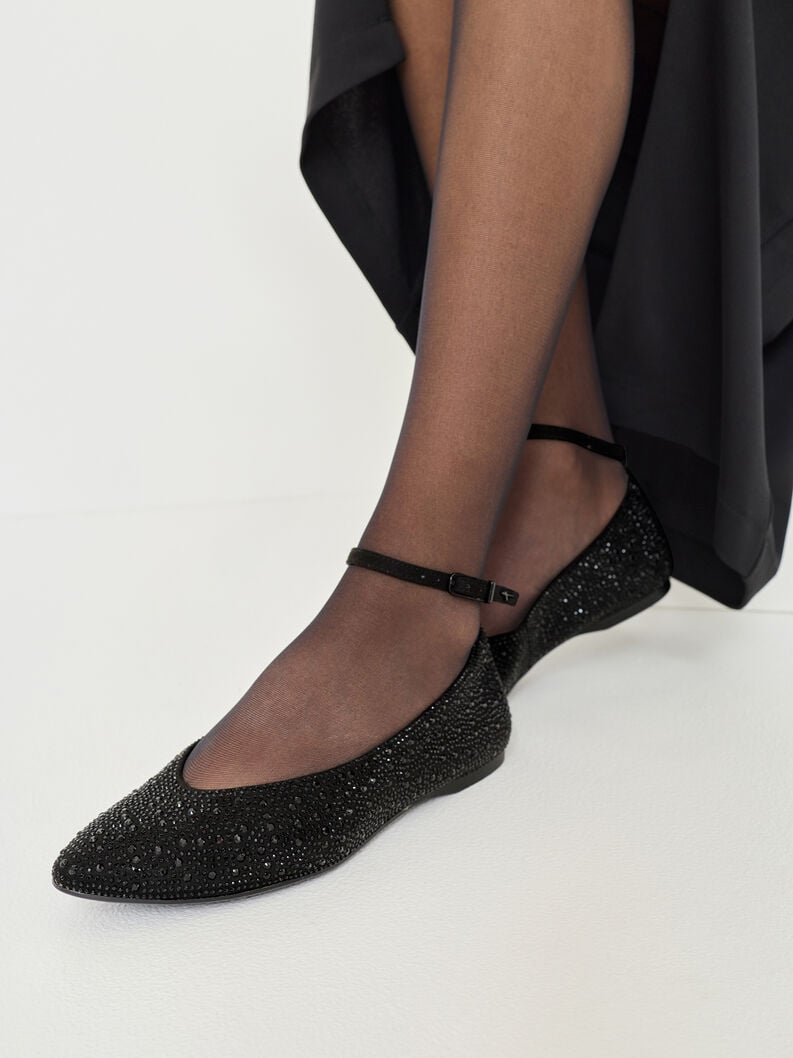 ballerina - nero 1-22162-45-007 compra tamaris ballerine online